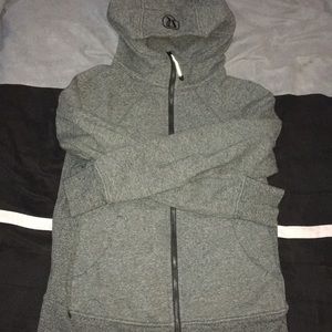Lululemon grey hoodie! Barely worn!